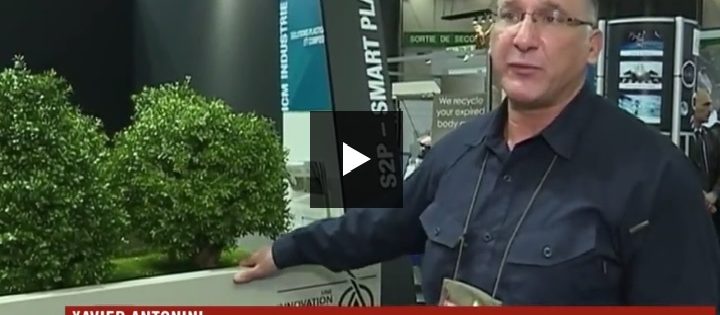 [vidéo] Barrière anti-terro (voiture bélier) au salon Milipol 2017 – JT France 2