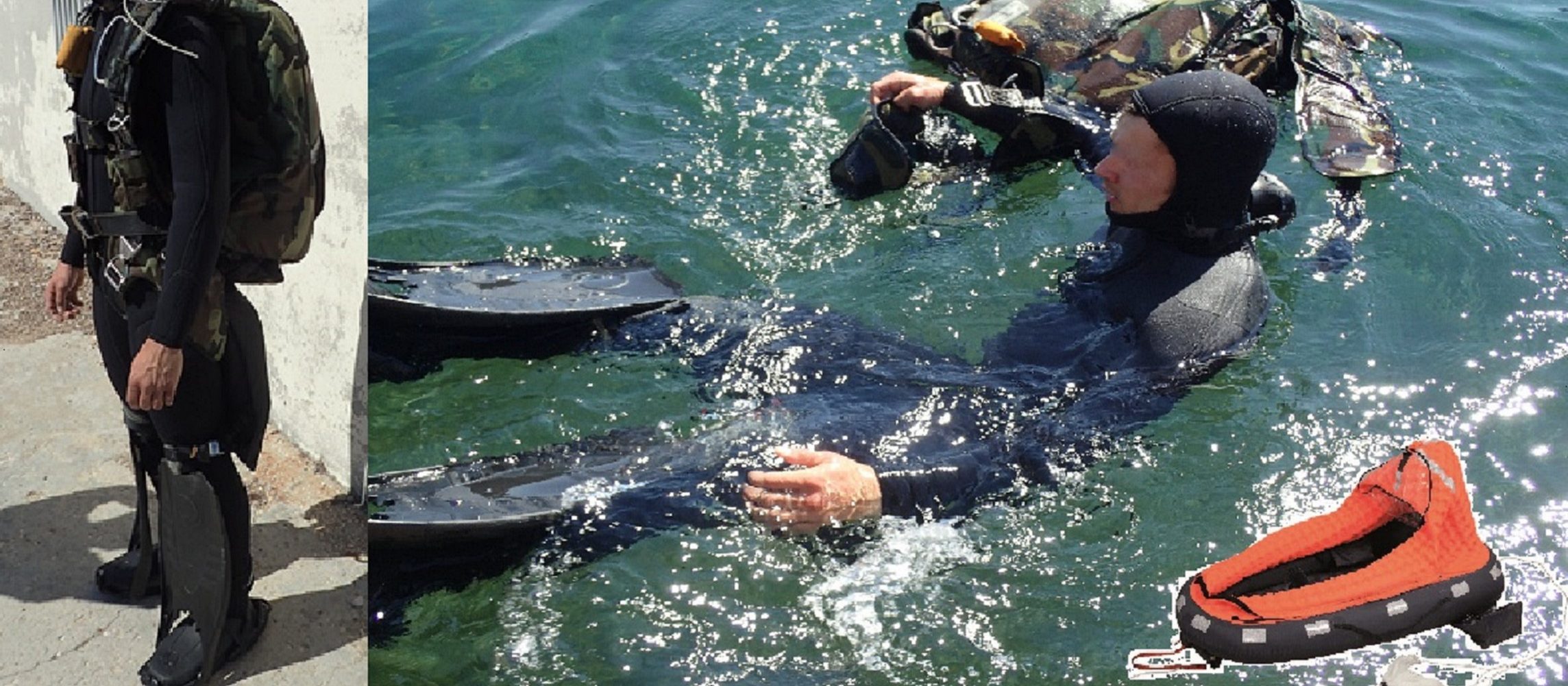 KIT RADEAU GONFLABLE UNE PLACE POUR PARACHUTISTE ET ACTIVITES AERO